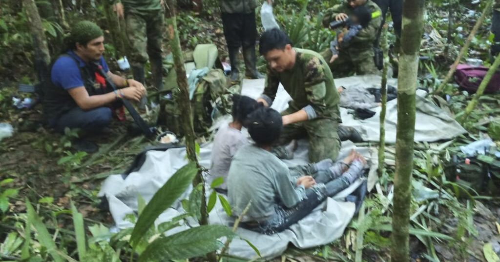 เด็ก 4 คน รอดชีวิตหลังสูญหายในป่าแอมะซอนในโคลอมเบีย 40 วัน - สำนักข่าวไทย  อสมท