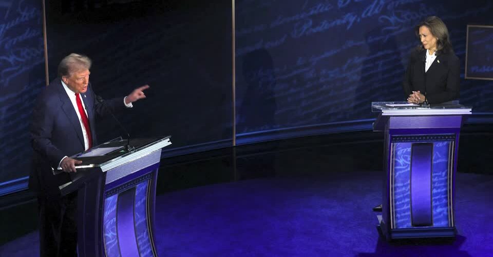 Trump and Harris in first debate