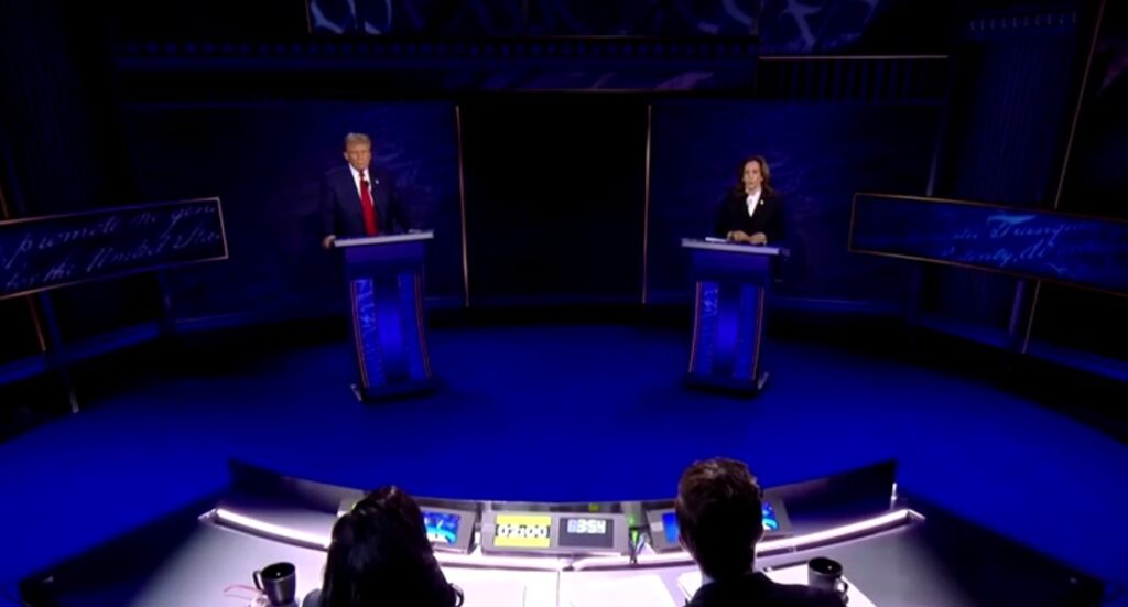 Harris and Trump in fiery debate 