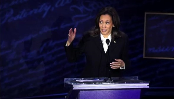 Kamala Harris in US Presidential debate