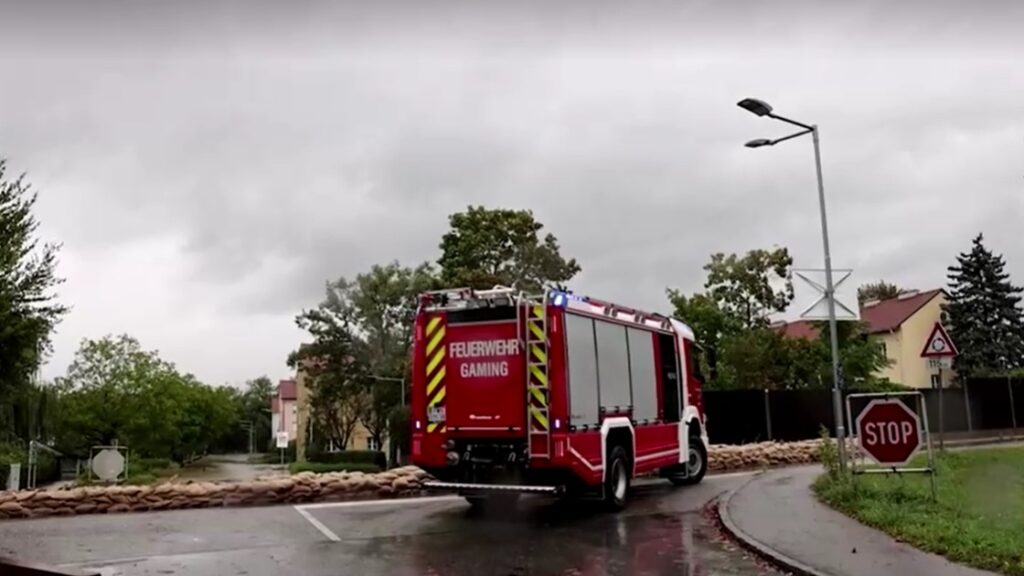 firefighter car in Austria