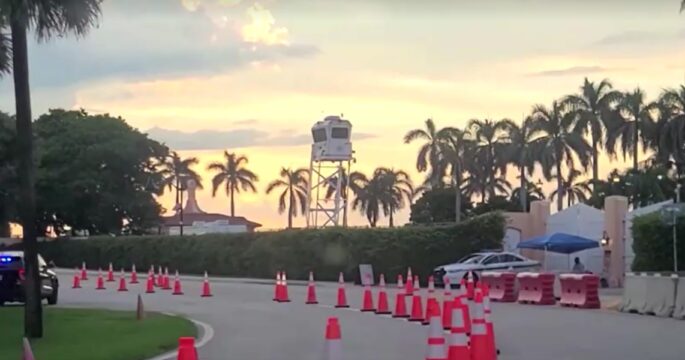 Security tight in West Palm Beach