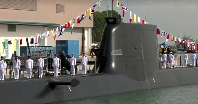 Singapore commissions two new submarines