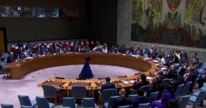 UN Security Council meeting