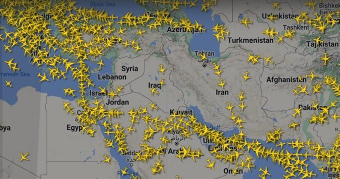 Airlines scramble to divert flights after Iran missile attack