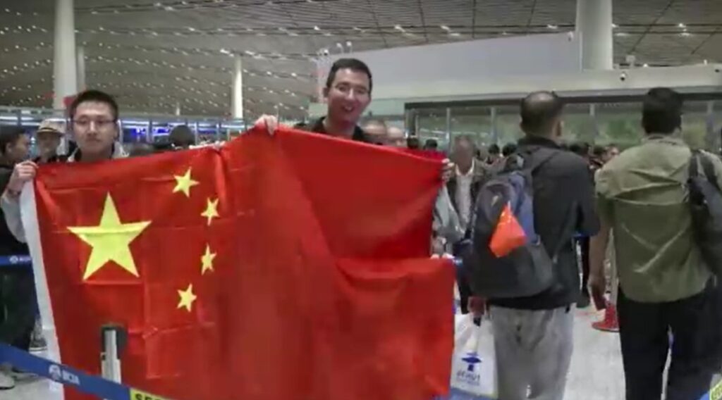 146 Chinese arrive in Beijing safely following evacuation from Lebanon