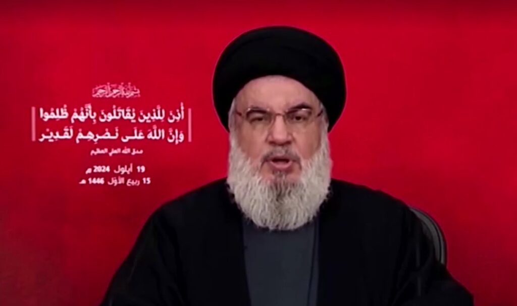 Hassan Nasrallah Hizbollah leader