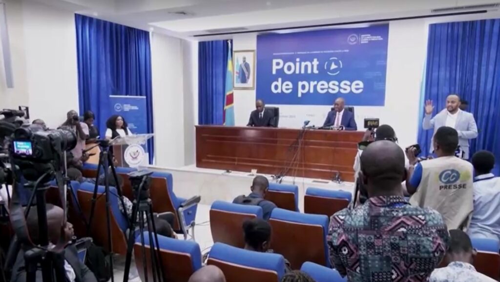 DR Congo gives press conference on mpox vaccination launch