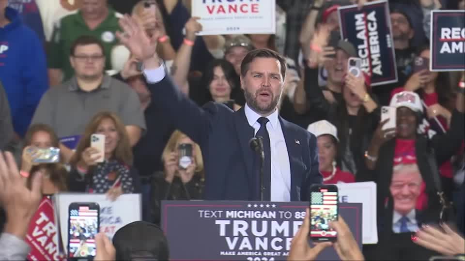 Vance again deflects on who won in 2020 in first campaign stop since his debate with Walz