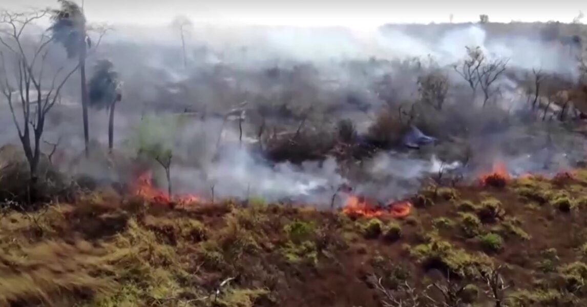 Bolivia wildfires burn record area