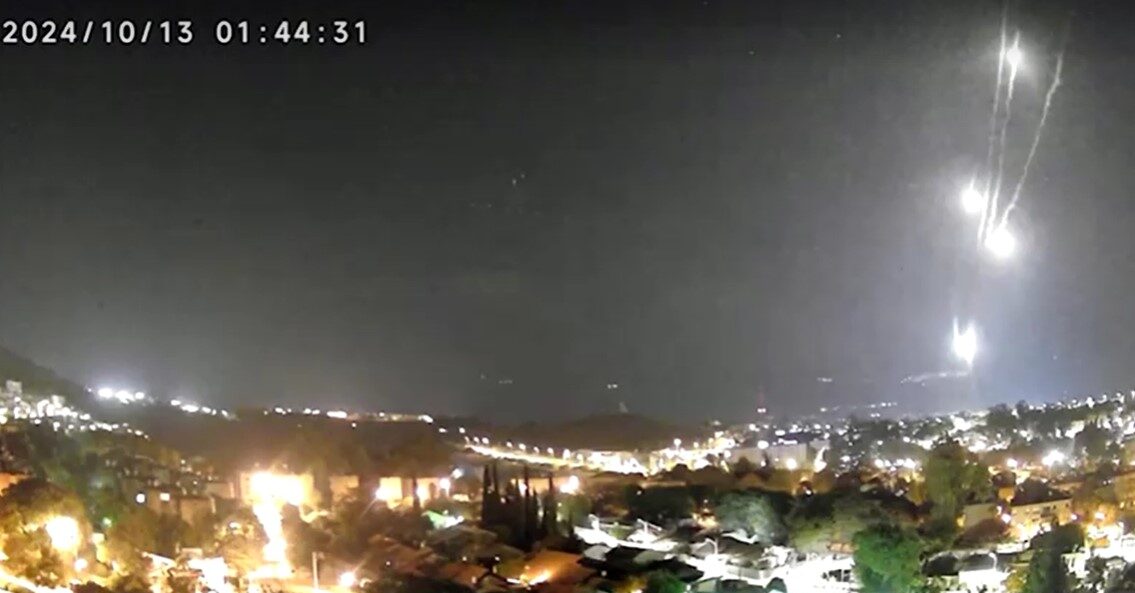 Rocket barrages from Lebanon trigger sirens across northern Israel