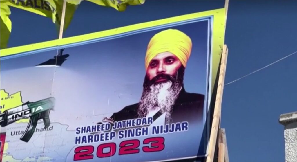 poster of Hardeep Singh Nijjar assassination