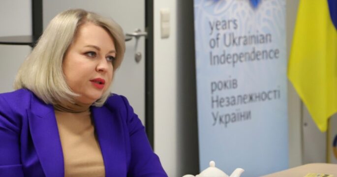 Nataliia Galibarenko, Kyiv's ambassador to NATO