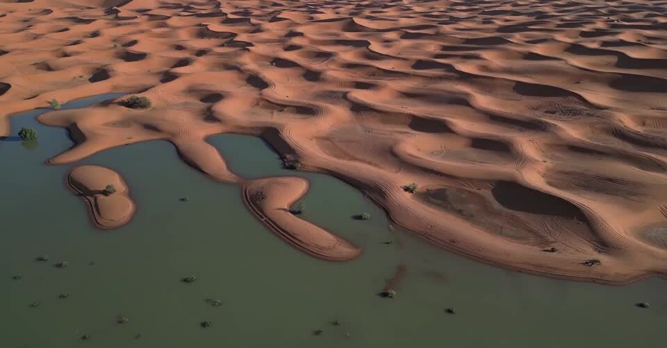 Sahara floods