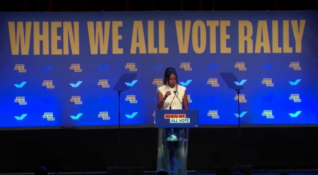 Michelle Obama tells Georgia voters 