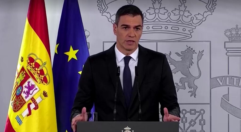 pain Prime Minister Pedro Sanchez