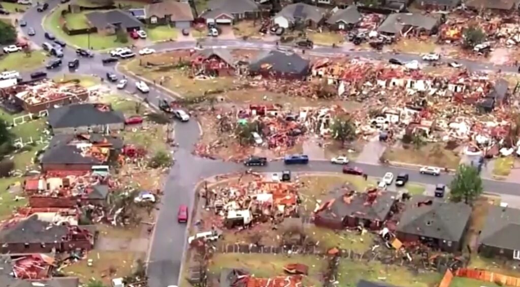 Tornadoes wreak havoc throughout Oklahoma