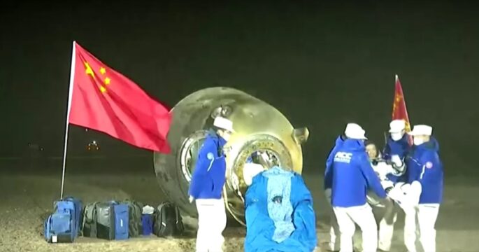 China's Shenzhou-18 space crew successfully return to earth