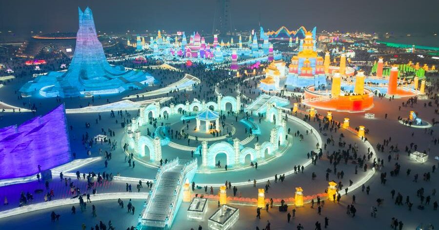 Harbin ice and snow theme park