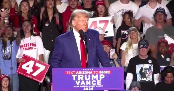 Trump in Arizona campaign rally Oct24,2024