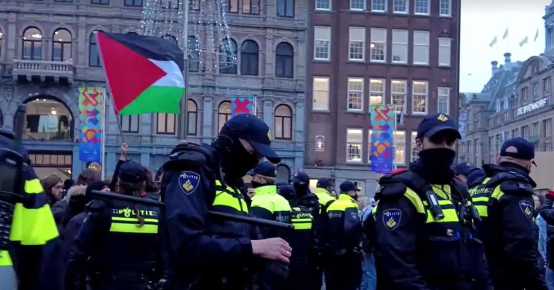 Dutch police detain pro-Palestinian protesters who defied ban after soccer unrest