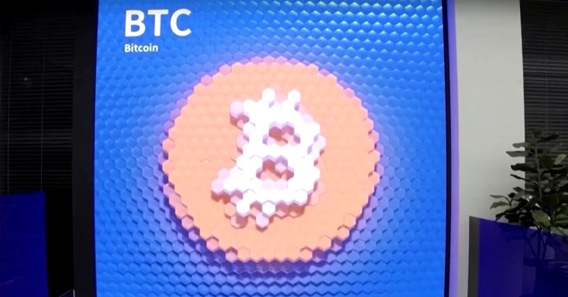 bitcoin logo in graphic