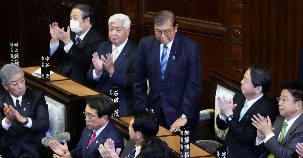 Ishiba formally reelected as Japan PM