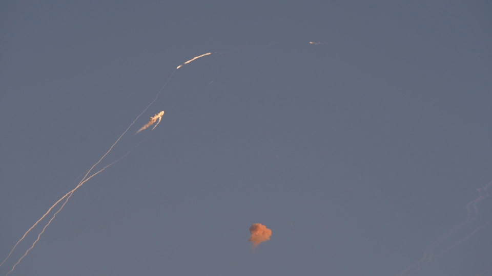 Missiles shot down over Kyiv as Russia launches attack on Ukraine