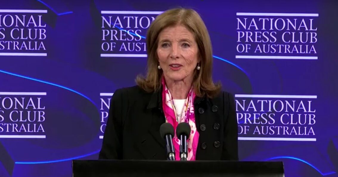 U.S. ambassador to Australia Caroline Kennedy