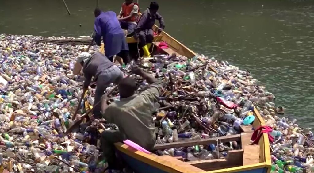 Plastic waste chokes Congo dam, causing widespread power cuts