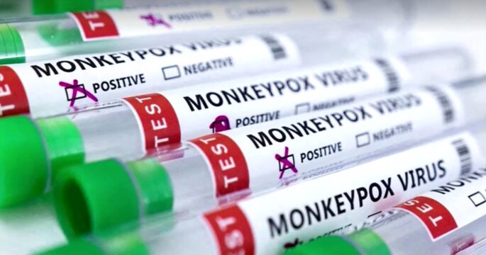 mpox positive test tubes