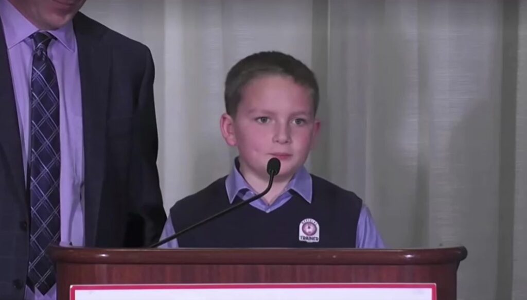 child pronounces majestic turkeys ready for Biden's last Thanksgiving pardon