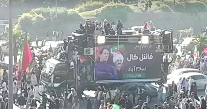 Imran Khan’s supporters enter Islamabad