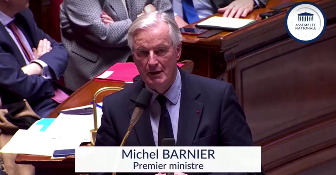 Frence PM Michel Barnier