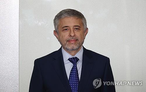 Russian Ambassador to South Korea Georgy Zinoviev