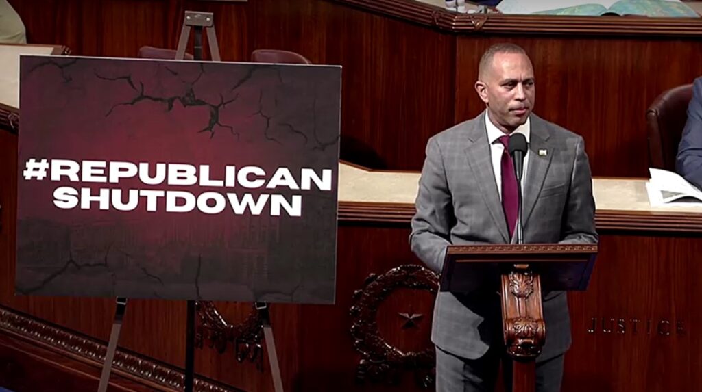 Hakeem Jeffries House Minority Leader from Democratic Party