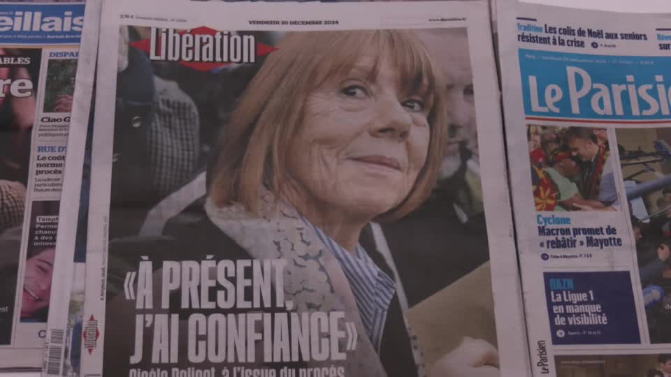 French newspaper headlines day after rape trial verdict