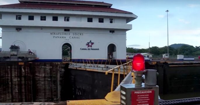 lock of Panama Canal