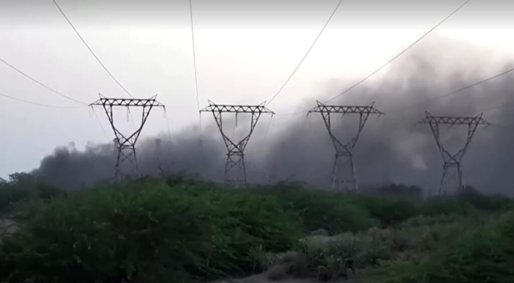 Yemen's power plant damaged from Israel air strike