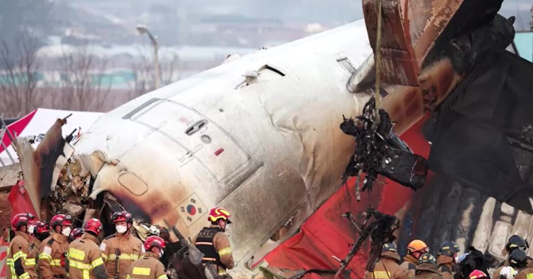 Jeju plane crashes