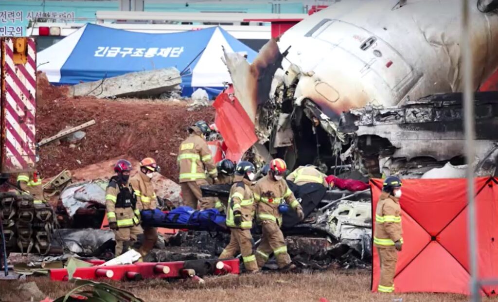 Jeju plane crashes