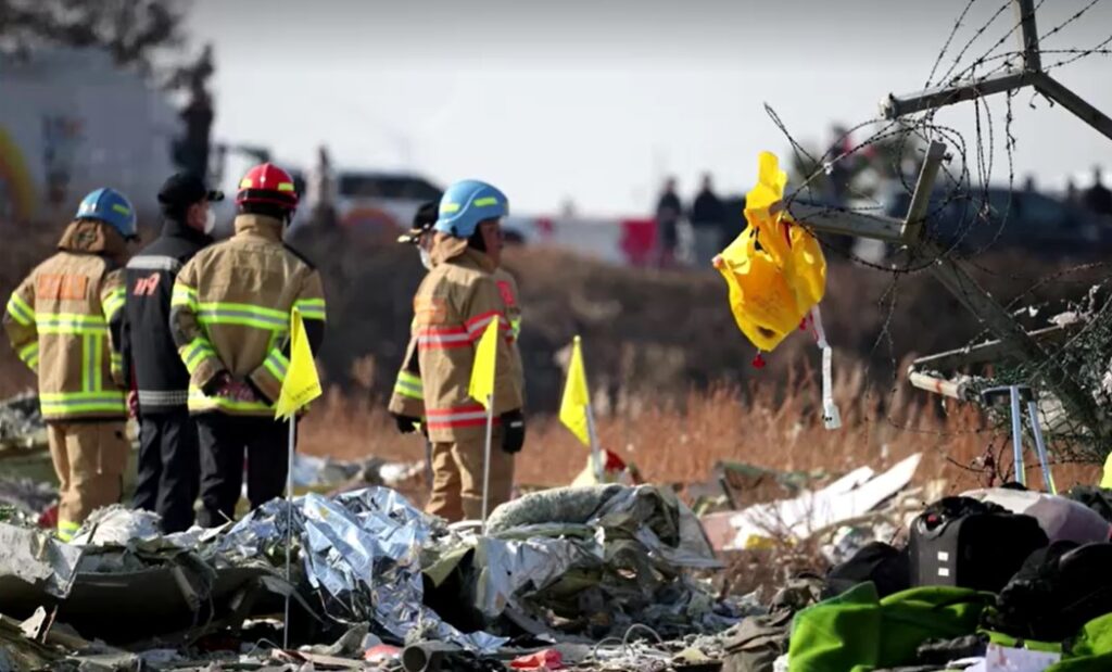 Jeju plane crashes