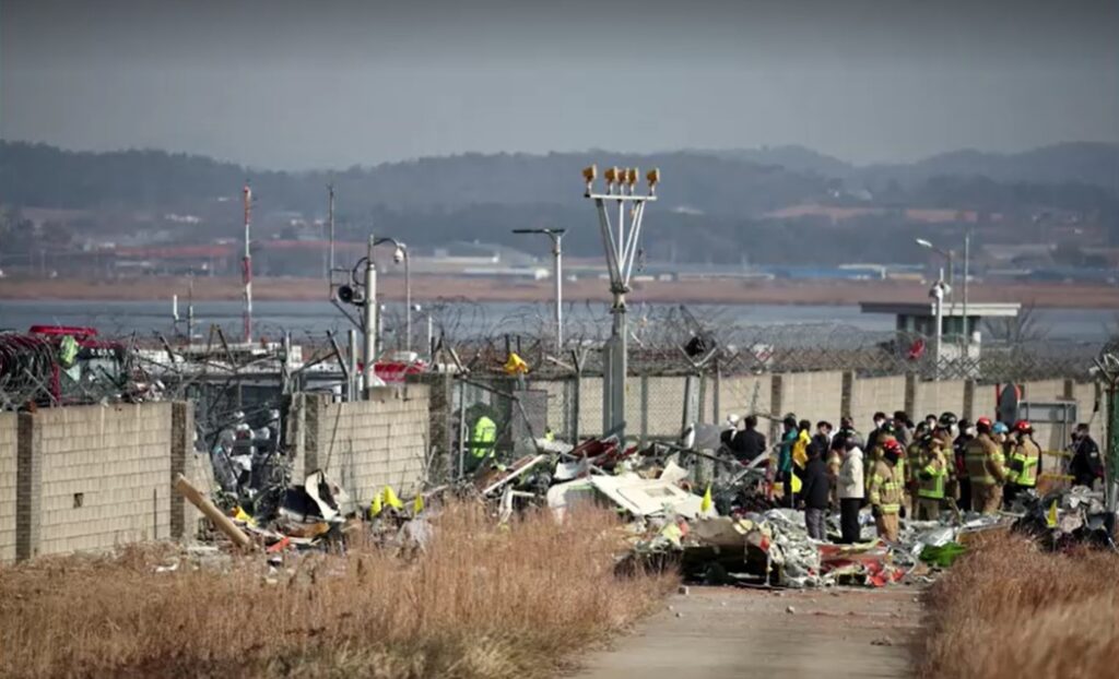 Jeju plane crashes