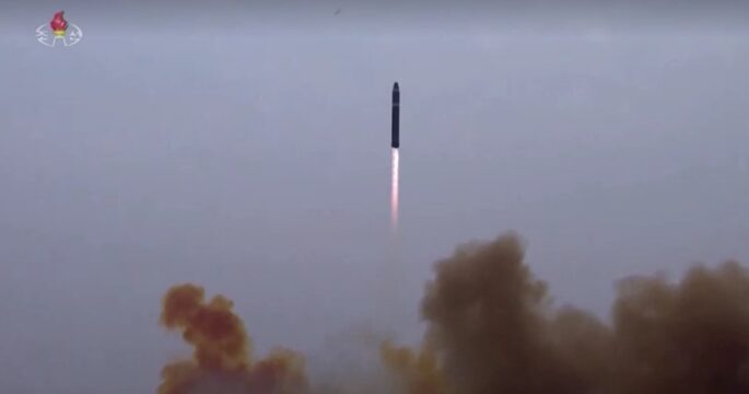 North Korea launches missile Feb 2023