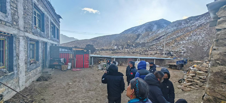 damages from earthquake in Tibet