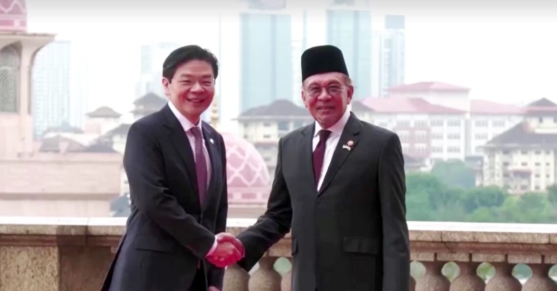 Singapore Prime Minister Lawrence Wong visits Malaysian counterpart Anwar Ibrahim