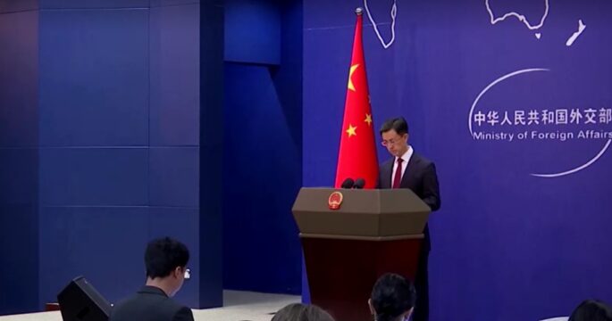 China Foreign Department spokesperson