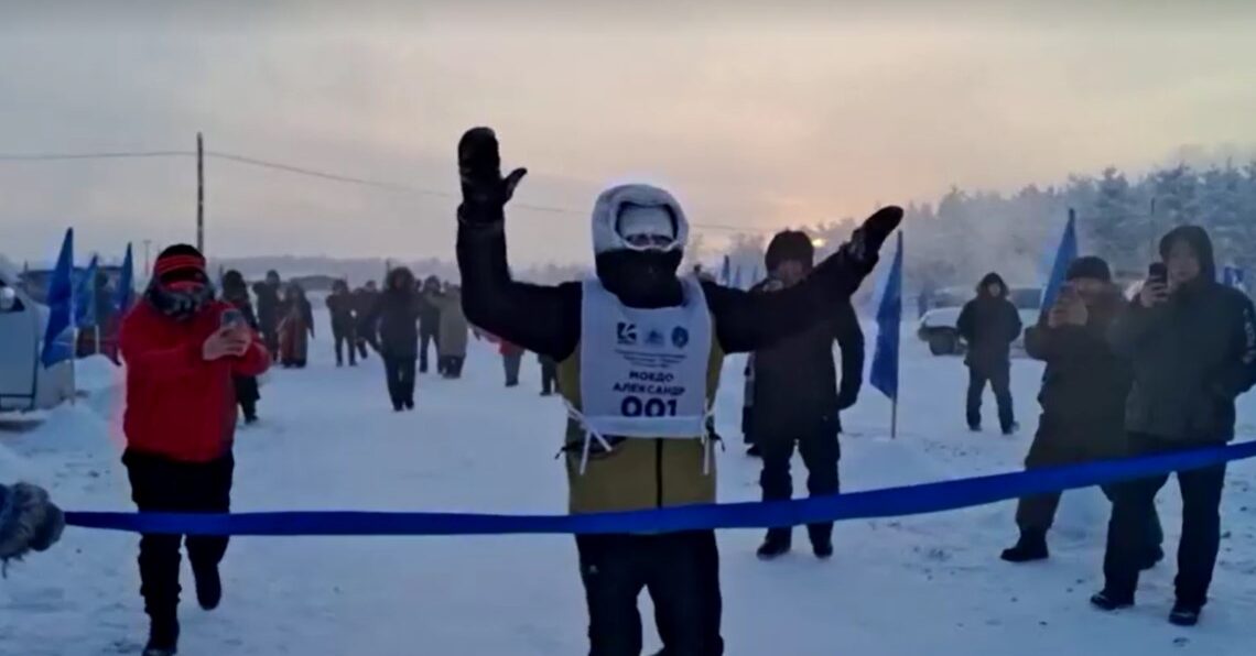 winner of marathon running in Yakutia