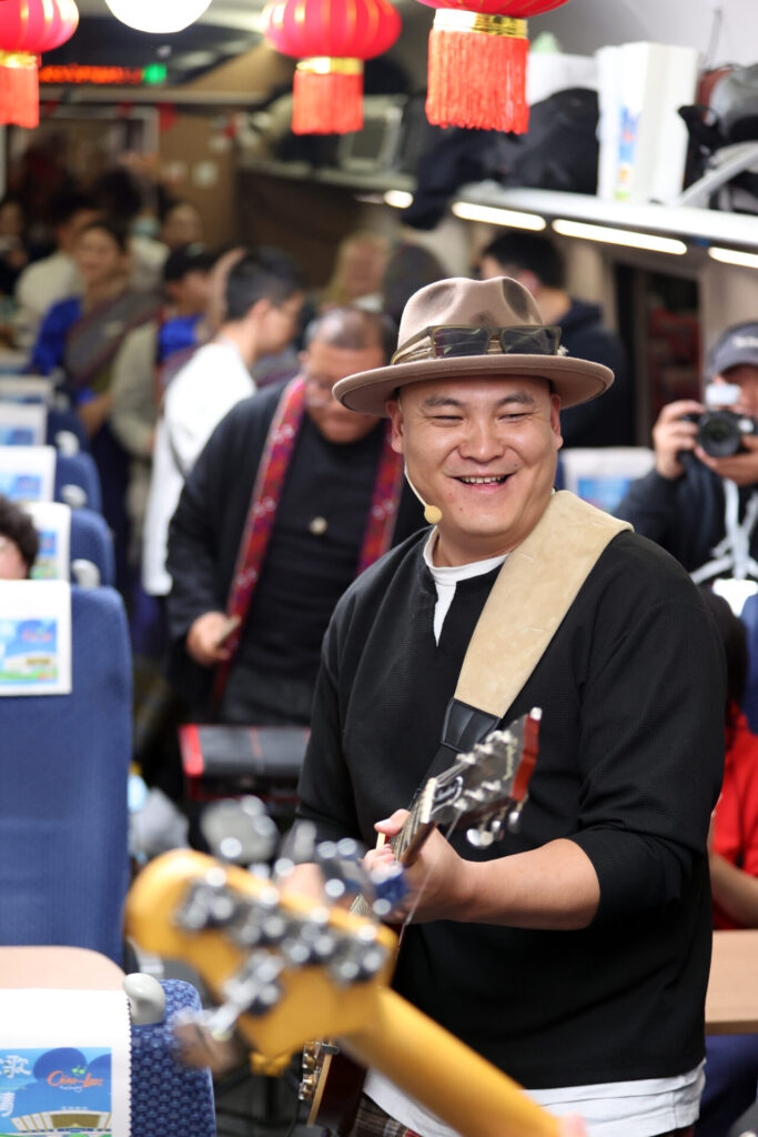 cross border cultural gala on train