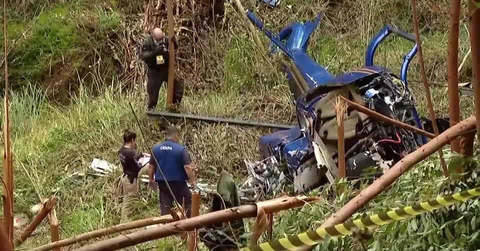 deadly helicopter crash in Brazil